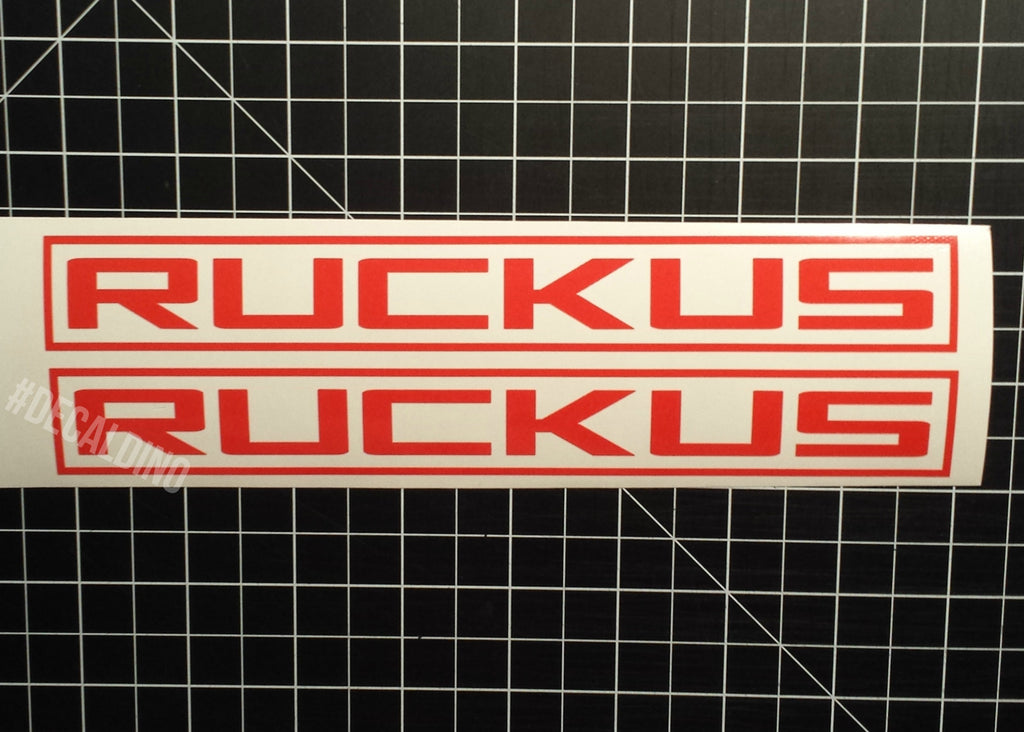 Honda Ruckus Factory Style Decals oem replacement chassis bar