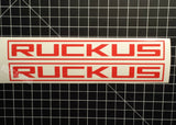 Honda Ruckus Factory Style Decals oem replacement chassis bar