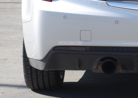 Cadillac ATS Rear reflector overlay smoke tint blackout