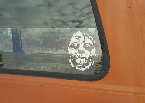 Window Walker Zombie Decal Sticker walking dead twd