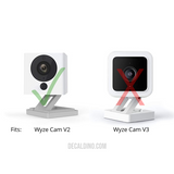 Faux Plant Vase Case for Wyze Cam v2