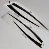 Fits 2015+ Dodge Charger Rear Bumper Vent Decals