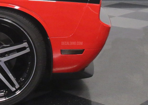 Dodge Challenger Tint for Reflectors Side markers 2008 Overlay Dark Black out
